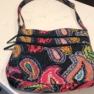Vera Bradley Multicolor Paisley Shoulder Bag